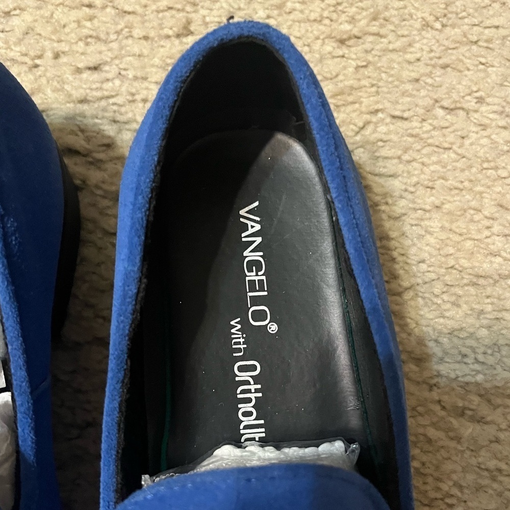 New VANGELO Men Dress Shoe Vallo-3 King-5 Loafer Slip-on  8Wide - Picture 11 of 12